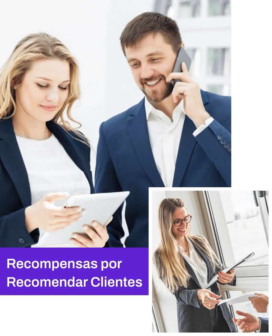 Recompensas por recomendar clientes